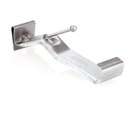 Amerimax Home Products Amerimax 1.75 in. H X 5 in. W X 5.18 in. L Metallic Aluminum K Hidden Gutter Hanger 32120PA